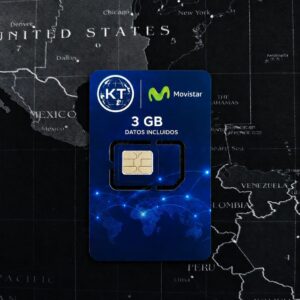 Tarjeta SIM Multicarrier 3GB MOVISTAR