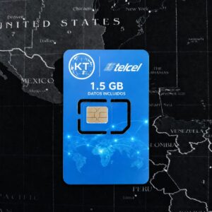 Tarjeta SIM Multicarrier 1.5GB TELCEL
